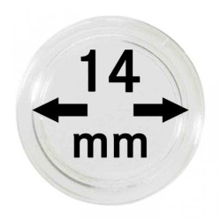 14mm - 34.5mm - Lindner Coin Capsules