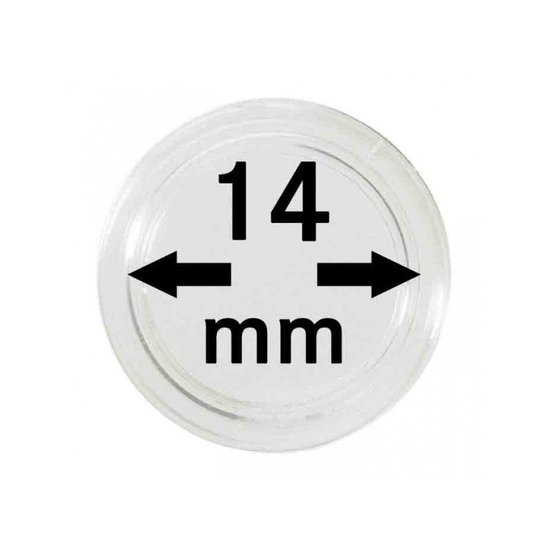 14mm - 34.5mm - Lindner Coin Capsules