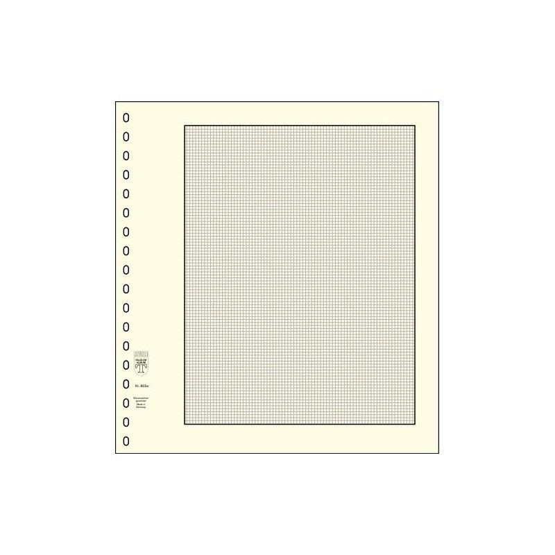 802A Lindner Blank Pages
