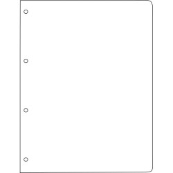 4-hole Punching Prinz Blank...