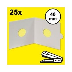 40mm - 53mm - Non-Adhesive Hartberger Coin Holders